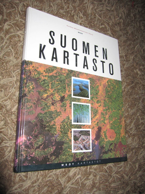 SUOMEN KARTASTO - WSOY KARTASTO ( hienokuntoinen