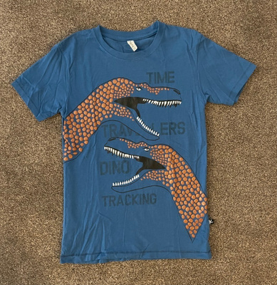 Dino T-paita koko 152 cm