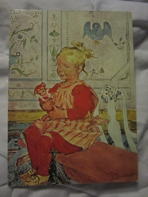 Carl Larsson / Lisbeth med docka
