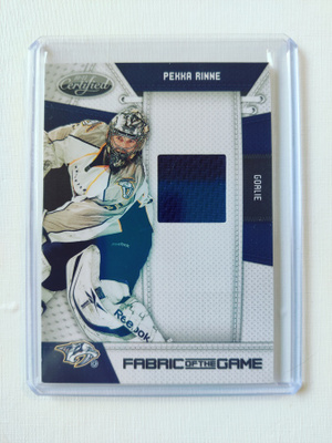 Pekka Rinne - 10-11 Certified Fabric of the Game /250