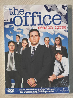 Konttori: Kausi 3 (4DVD) Steve Carell (UUSI)
