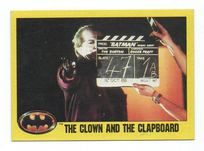 Purkkakuva  BATMAN n:o 234 1989 THE CLOWN AND THE CLAPBOARD