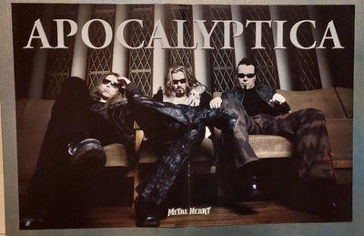 Apocalyptica / Masterplan : Vanha posteri