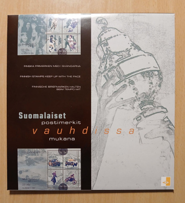 Kansio   Suomalaiset postimerkit vauhdissa mukana 1994