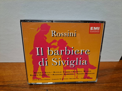 Rossini:Il Barbiere di Siviglia-Sills,Gedda,Levine ym. 2CD