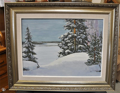 Eero Kemppainen talvimaisema