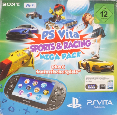 PS Vita Crystal Black Console (PCH-1004)