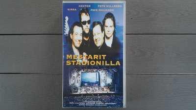 VHS: Mestarit Stadionilla (Kirka, Hector,Willberg, Maijanen)