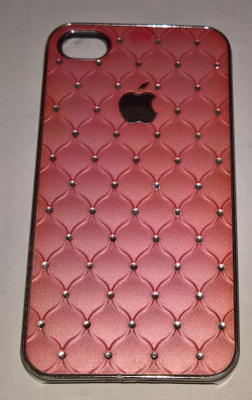 iPHONE 4 KÄNNYKÄN KUORI APPLE PINKKI  KUORI