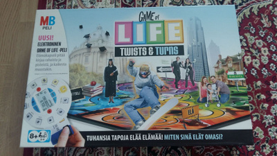 Game of Life Twist and Turns - lautapeli, hyväkuntoinen