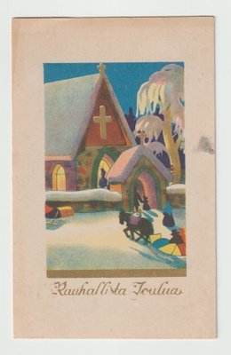 Hevoskyydillä kirkkoon