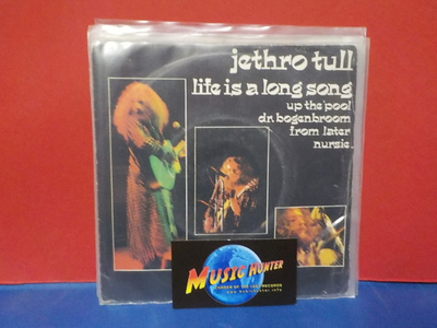 JETHRO TULL - LIFE IS A LONG SONG EX/EX- UK -71 PRESS 7"