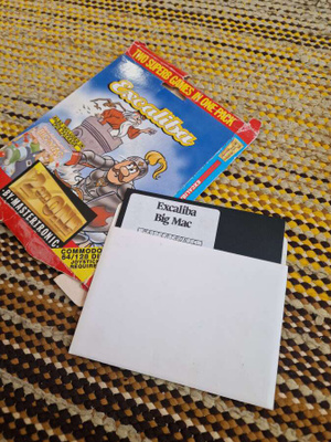 Excaliba / Big Mac C64 - Pelit