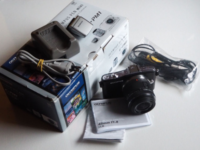 Olympus E-PM1 Digikamera.