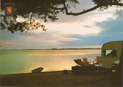 SUOMI - kuva : Järvenranta leiri. Ei kulk.