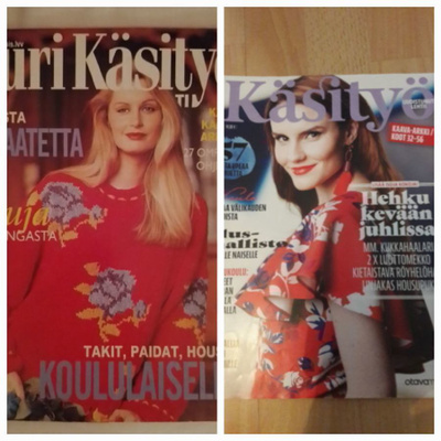 Iso satsi Käsityölehti, hyväkuntoisia