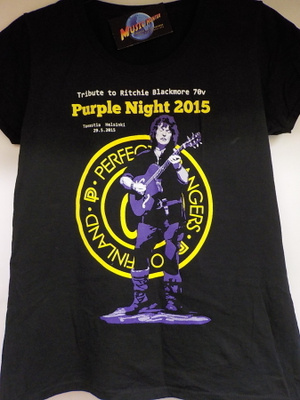 TRIBUTE TO RITCHIE BLACKMORE- PURPLE NIGHT 2015 UUSI T-PAITA