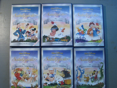 SATUKIRJASTO 1 - 6  ( Disney )