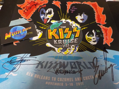KISS KRUISE VII PAHVINEN PROMO POSTERI NIMMAREILLA