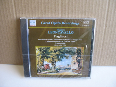 Leoncavallo:Pagliacci-Gigli-Pacetti-Chione cd(avaamaton)