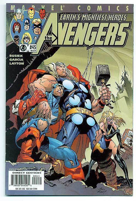 The Avengers #45 (Marvel, October 2001)