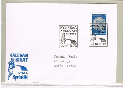 1973  Hyvinkää - Kalevan kisat