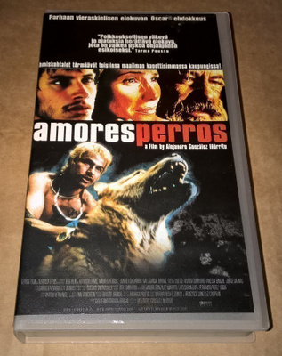 AMORES PERROS   VHS    DRAAMA
