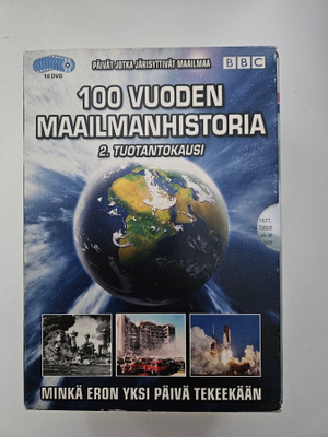 100 Vuoden Maailmanhistoria, 2. kausi, 10 -Levyä - DVD BOX