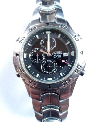 Citizen Chronograph WR100 GN-4-S