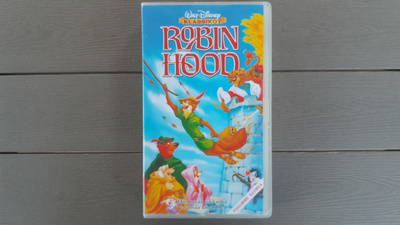 VHS: Robin Hood (Walt Disney Klassikot 1973/?)