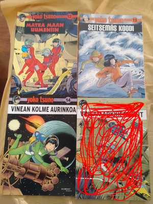 Yoko Tsuno albumit 3 kpl