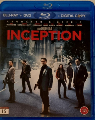 INCEPTION BLU-RAY + DVD