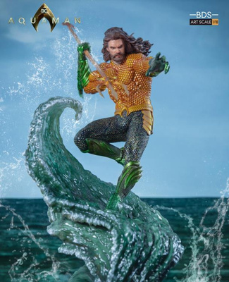 IRON STUDIOS AQUAMAN 1:10 statue - HEAD HUNTER STORE.