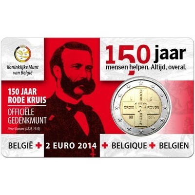 BELGIA 2e 2014 "punainen risti" kortissa