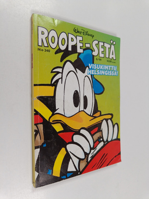 Walt Disney : Roope-setä 8/99 : Visukinttu Helsingissä