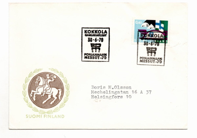 Kokkola: Pohjanmaan messut (erikoisleima 30.6.1970)