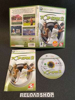 Top Spin 2 XBOX 360 - CIB