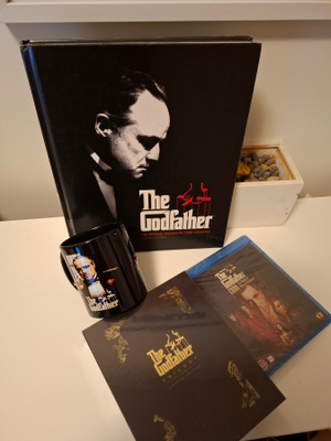 Kummisetä 1-4  (5-Blu-Ray)Omerta Edition+Coda+Kirja+Muki