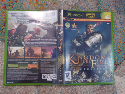kingdom under fire the crusader xbox og cib