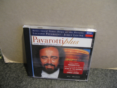 Pavarotti:Plus-James Levine cd