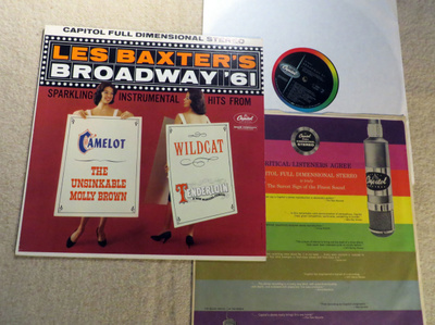LES BAXTER: Broadway '61 LP  (Easy, Jazz)  USA 1961