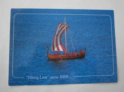 Viking Line vuonna 1059..., laivakortti, ei p.