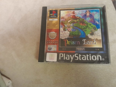 Sony PlayStation 1 Prism Land SLES 03284 Black Label CIB PAL