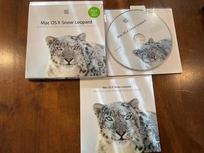 Macintosh OS X SNOW Leopard 10.6.3 DVD