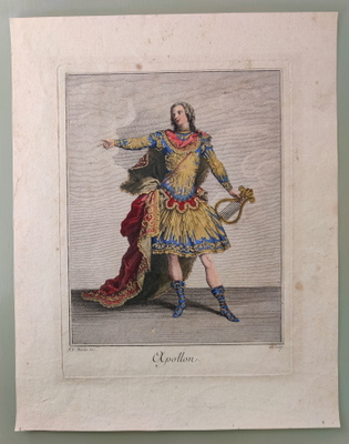 Kuparikaiverrus Apollon 1700-luku