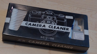 Vintage Camera Cleaner setti 70 / 80-luku