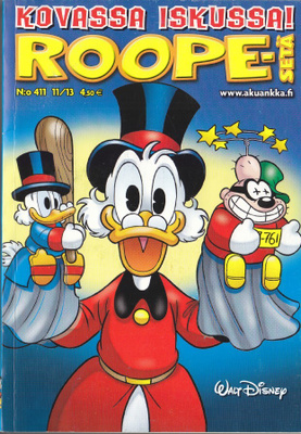 Roope-Setä N:o 411 (11/2013) Kovassa iskussa!
