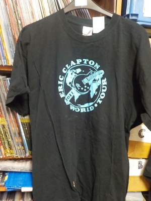 ERIC CLAPTON WORLD TOUR 2011 LOCAL CREW T-PAITA KOKO XL (W)