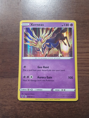 Pokemon Xerneas 078/185 Holo Rare