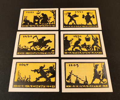 Saksa 6 x 75 Pfennig, Ansbach 1921